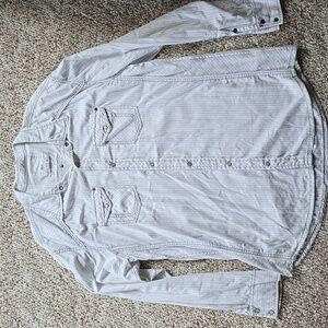 BKE Athletic Fit Pearl Snap Button Up Shirt